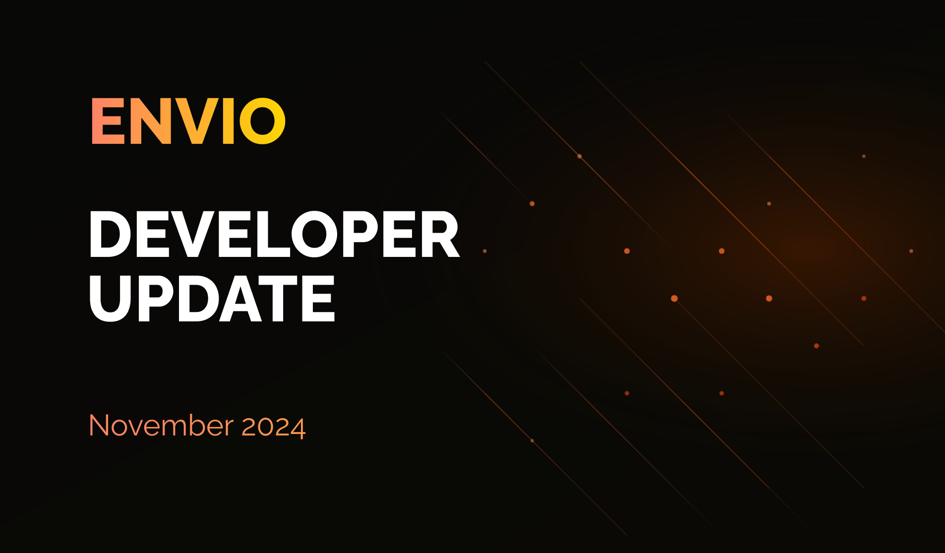 Envio Developer Update November 2024